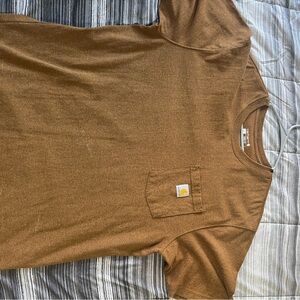 Carhartt Men's Brown Pocket T-Shirt